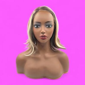 IMstyle Abby Brown & Blonde Heavy Highlights Bob 13x3 Lace Front Wig